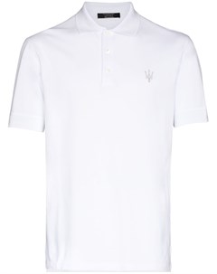 Рубашка поло с логотипом из коллаборации с Maserati Ermenegildo zegna