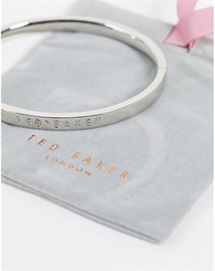 Серебристый металлический браслет Clemina Ted baker london