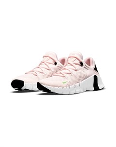 Розовые кроссовки free metcon 4 Nike training