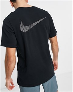 Футболка черного цвета Run Division Dri FIT Nike running