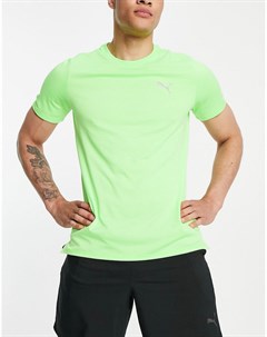 Ярко зеленая футболка Running Favorite Puma