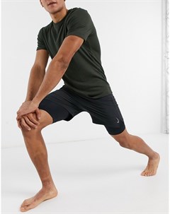 Черные шорты 2 в 1 Nike Yoga Nike training