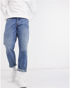 Выбеленные джинсы свободного кроя Topman