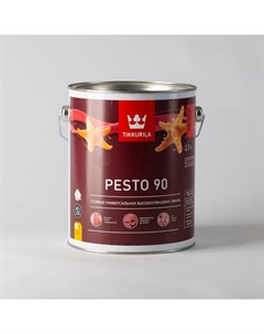 Эмаль алкидная Pesto 90 высокоглянцевая база С 2 7 л Tikkurila