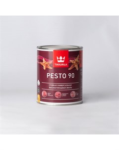 Эмаль алкидная Pesto 90 высокоглянцевая база С 0 9 л Tikkurila