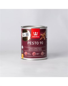 Эмаль алкидная Pesto 90 высокоглянцевая база А 0 9 л Tikkurila