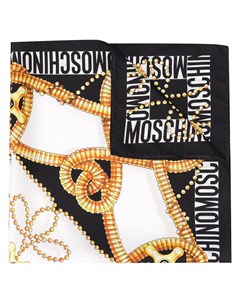 Шарф с логотипом Moschino