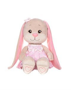 Мягкая игрушка Зайка в Кружевном Розовом Платье 25 см Jack&lin