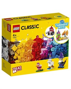 Конструктор Classic 11013 Прозрачные кубики 500 деталей Lego