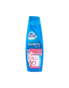 Шампунь для волос блеск и объем для тусклых волос с экстрактом японской вишни 360мл Shamtu