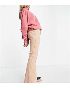 Расклешенные джинсы бежевого цвета Inspired 99 Reclaimed vintage