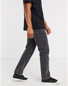 Черные выбеленные джинсы Asos design