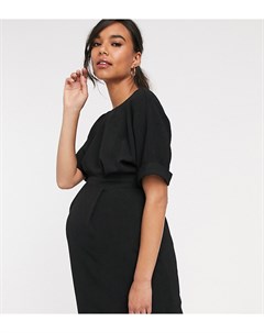 Черное платье мини ASOS DESIGN Maternity Asos maternity