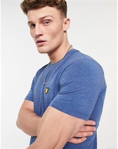 Синяя футболка Sport Lyle & scott