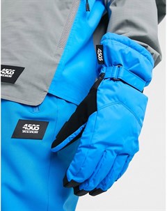 Голубые лыжные перчатки Asos 4505