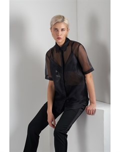 Блузка в черном цвете Vassa&co