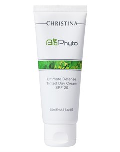 Крем Bio Phyto Ultimate Defense Tinted Day Cream SPF 20 Дневной Абсолютная Защита с Тоном 75 мл Christina