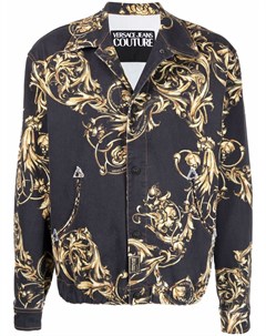 Куртка рубашка с узором Baroque Versace jeans couture