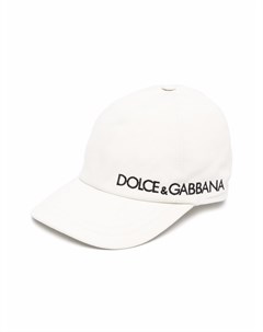 Кепка с вышитым логотипом Dolce & gabbana kids