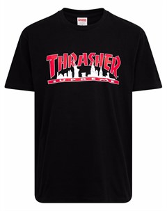 Футболка Skyline из коллаборации с Thrasher Supreme