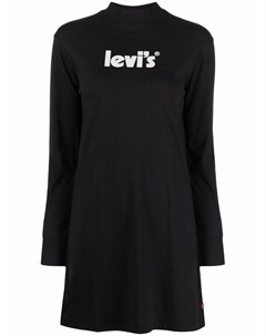 Платье с высоким воротником и логотипом Levi's®