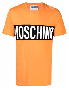 Футболка с логотипом Moschino