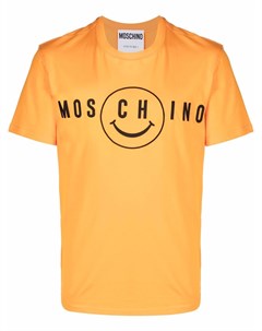 Футболка с логотипом Moschino