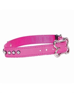 Ошейник для изящных собак размер M серия Luna обхват шеи 280 360 мм розовый Rogz
