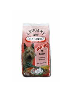 Dr Alders C2 Senior Crocant Premium полнорационный сухой корм для пожилых собак с говядиной и рисом  Dr. alder's
