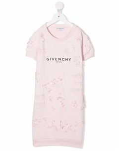 Платье с логотипом Givenchy kids