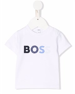 Футболка из органического хлопка с логотипом Boss kidswear