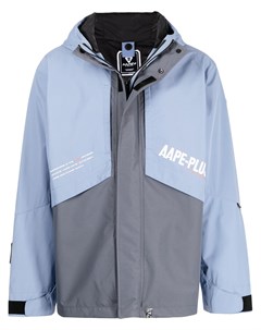 Куртка со вставками в стиле колор блок Aape by a bathing ape