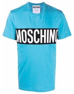 Футболка с логотипом Moschino