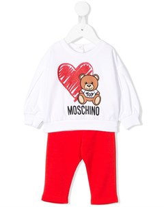 Спортивный костюм с принтом Moschino kids