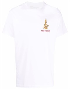 Футболка с логотипом Maharishi