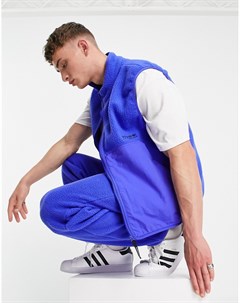 Синий флисовый жилет Adventure Adidas originals