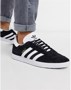 Черные кроссовки Gazelle Adidas originals