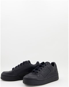 Полностью черные кроссовки Forum Bold Adidas originals
