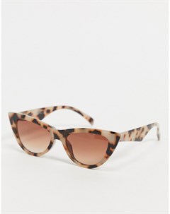 Черепаховые солнцезащитные очки кошачий глаз Aj morgan