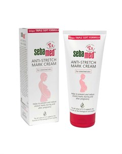 Крем против растяжек Sensitive Skin Anti Stretch Mark Cream 200 мл Sebamed