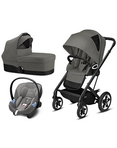 Коляска Talos S Lux BLK 3 в 1 Soho Grey Cybex