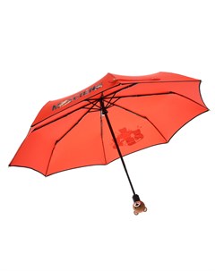 Красный зонт с принтом медвежонок детский Moschino
