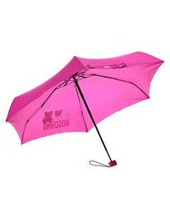 Зонт цвета фуксии с брелоком детский Moschino