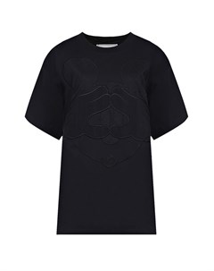 Черная футболка с декором Микки Маус Iceberg