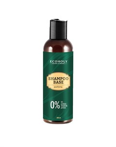 Бессульфатный шампунь Shampoo Base 200 мл Ecoholy