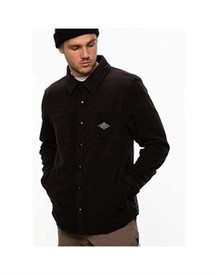 Рубашка с длинным рукавом Mens Sierra Fleece Flannel Black 2022 686