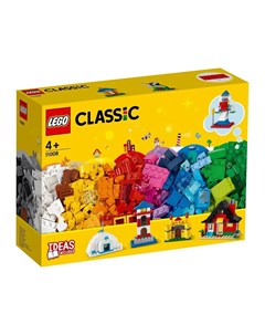 Конструктор Classic 11008 Кубики и домики 270 деталей Lego