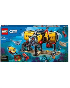 Конструктор City 60265 Океан исследовательская база 497 деталей Lego