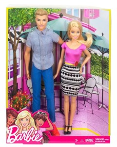 Набор подарочный Кен и Барби Barbie