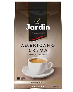 Кофе Americano Crema в зернах 1кг Jardin